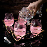 Iridescent Unicorn Wine Whiskey Decanter Set 750ml
