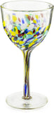 Mexican Wine Glasses Set of 6 - Confetti Wine Glasses