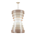 Graduation Small Taupe Chandelier