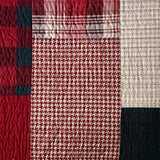 Cabin Plaid Coverlet Daybed Set, Red