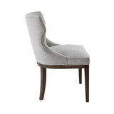 Wholesale [Set of 2] Transitional Tight Back Dining Chair, Grey