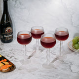The Wine Savant Aesthetic Cloud Elegant Crystal Wine - 7 oz Rim