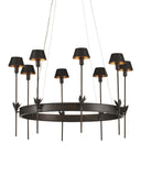 Coterie Bronze Chandelier