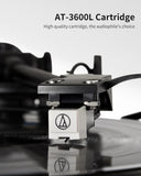 Angels Horn AH6 Turntable HiFi System - Premium Record Player with Speaker