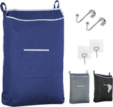 Door Hanging Laundry Bag - Navy - L
