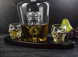 Skull King Skeleton Wine & Whiskey Globe Decanter Set 750 mL