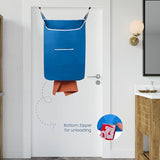 Door Hanging Laundry Bag - Light Blue - XL