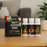 Gute Nasty Scented Spray Gift for Men, Women, Coworker | 3 x 30ml Bottles