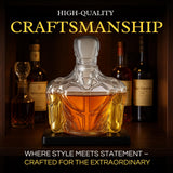 Iron Knight Decanter | Whiskey Dispenser | 25.36oz