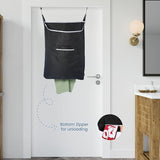 Door Hanging Laundry Bag - Black - XL