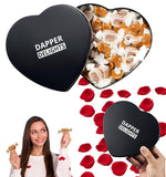 Valentines Day Gift Scotch Whiskey Caramels - Heart Tin