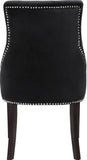 Oxford Velvet Dining Chair Set - Luxurious Curved Back, Deep Tufting & Chrome Nailheads for Elegance