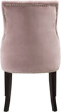 Oxford Velvet Dining Chair Set - Luxurious Curved Back, Deep Tufting & Chrome Nailheads for Elegance