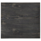 Cliffview 1-shelf Square Wood Side End Table Grey
