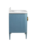 Briallen 36" Blue Vanity with Oval Undermount Sink