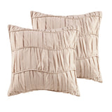 Watercolor Floral Comforter/Duvet Cover Set, Navy Blue/Blush