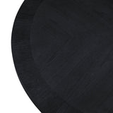 Belinda Dining Table - Stylish Round Solid Wood Design with Fluted Base for Contemporary Spaces