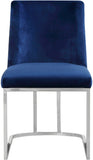 Heidi Velvet Contemporary Dining Chair Set - Glamorous Design with Plush Comfort for Stylish Dining
