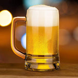 Kook Glass Beer Mugs 12 oz, Set of 4