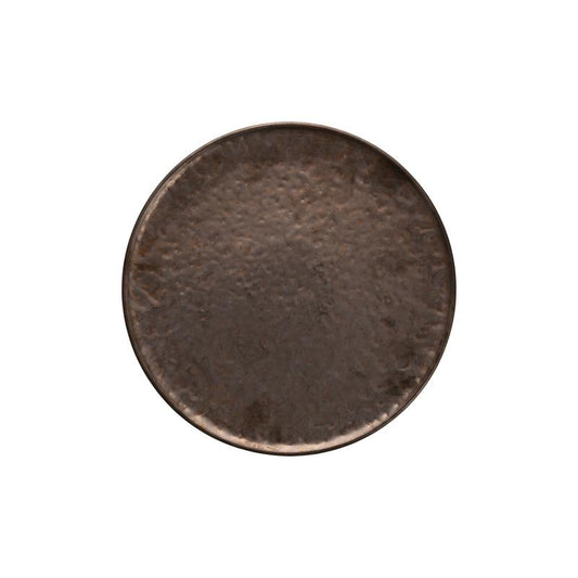 Nivo Metallic Flat Coupe Dinner Plate 10.25"