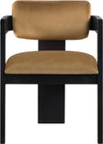 Sacha - Velvet Dining Chair With Black Base (Set of 2)