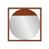 Dirken Wooden Framed Mirror