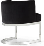 Gianna Velvet Dining Chair - Contemporary Retro Design with Plush Comfort and Stunning Gold Base