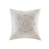 Tufted Medallions Comforter/Duvet Cover Set Decor Pillo