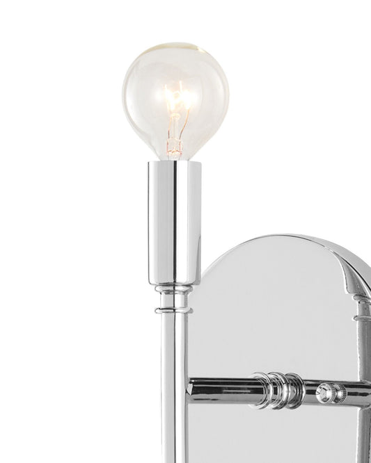 Bel Canto Nickel Wall Sconce