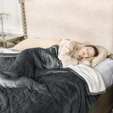 Wholesale Electric Heated Flannel Blanket with 10 Heating Levels