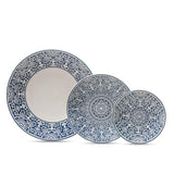 Havana Blue 12pc Dinnerware Set