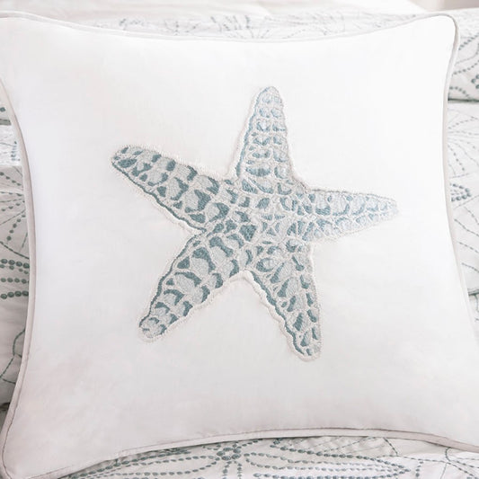 Coastal Seastar 4PC Comforter or 3PC Duvet Cover Set