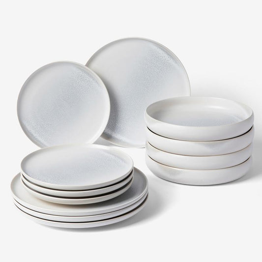 Iceland Thermal White 12pc Dinnerware Set
