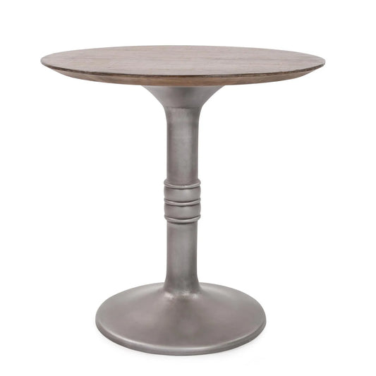 Distressed Farm House Round Bistro Table