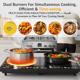 Wholesale Portable Dual Induction Cooktop, Commercial-Grade Electric