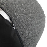 Foot Pouf Barbet Charcoal