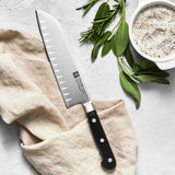 ZWILLING Professional "S" Hollow Edge Santoku Knife