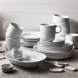 STAUB Ceramic Dinnerware 4-pc 6-inch Appetizer Plate Set