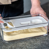 ZWILLING Fresh & Save Cube Box Starter Set, 5-pc, Plastic, Airtight Dry Food Storage Container, Medium Cube Set with Pump