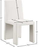 Benson Dining Chair Set of 2 – Elegant Art Deco Design with Plush Upholstery for Dining Rooms