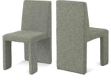 Benson Dining Chair Set of 2 – Elegant Art Deco Design with Plush Upholstery for Dining Rooms