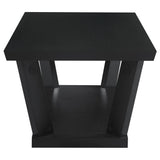 Aminta 3-piece Coffee and End Table Set Black
