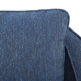 Multi-Hued Swivel Lounge Motion Chair Armchair, Navy Blue *