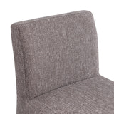 Gramercy Stool - Stylish Art Deco Bar Stool with Comfortable Upholstery and Footrail for Home Bars