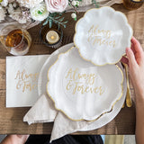 Always & Forever 72pc Party Tableware Set for 24
