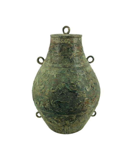 Harmony of the Four Winds Bronze Jar