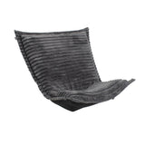 Puff Chair Cover Shar Pei Charcoal/Black -Cover Only