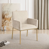 Reeves - Dining Chair With Gold Legs (Set of 2)