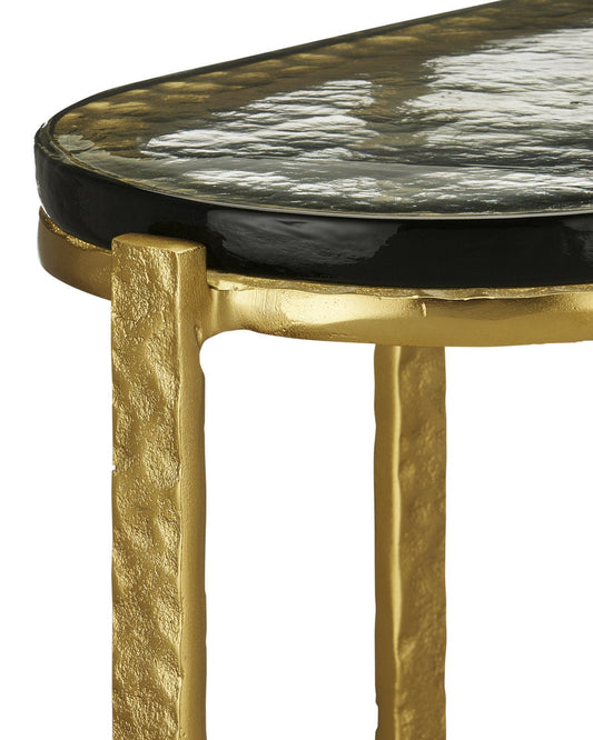 Acea Gold Side Table