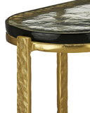 Acea Gold Side Table